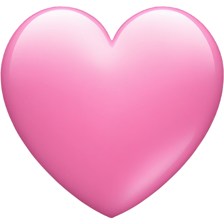 Pink heart  emoji