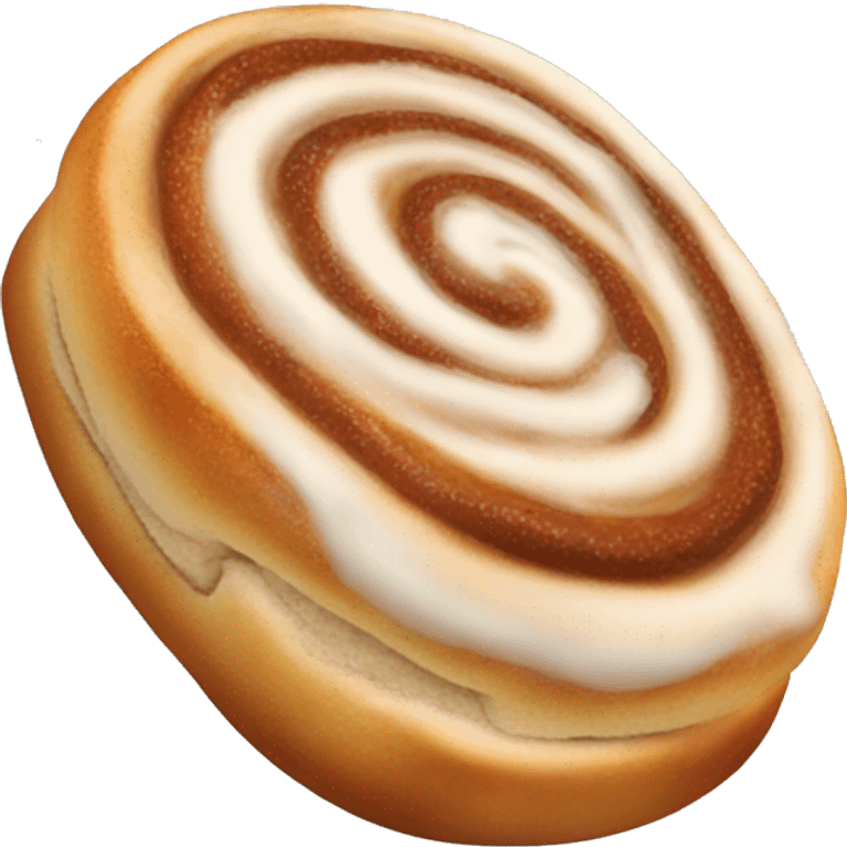 Realistic cinnamon roll ￼ emoji