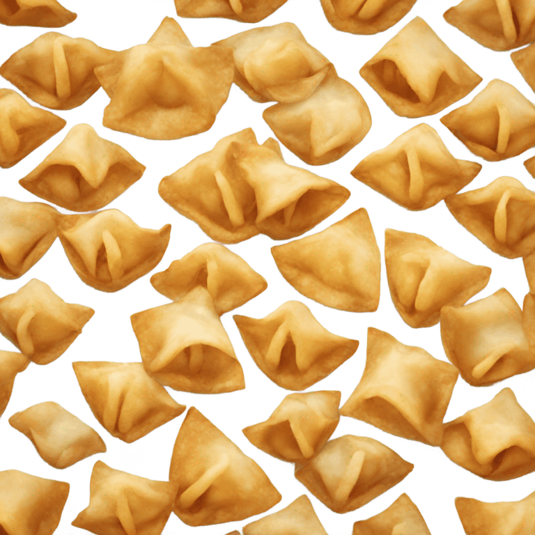 Fried wonton  emoji