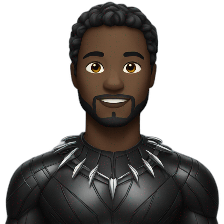 Black panther  emoji