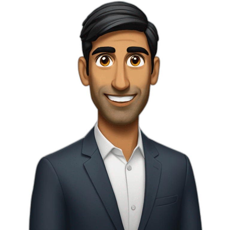 Rishi Sunak raja emoji