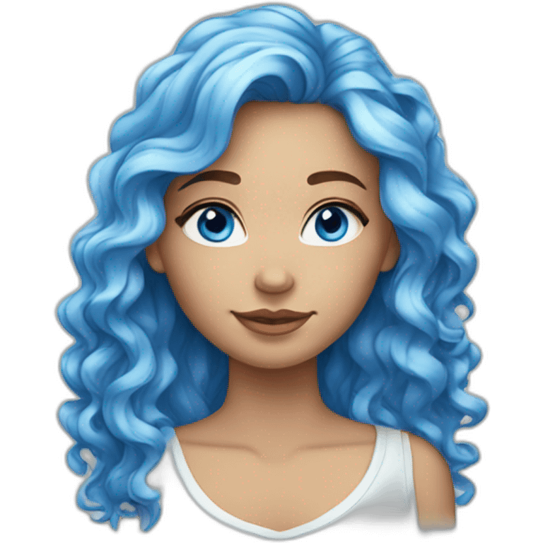 girl-blue-eyes-long-curly-hair emoji