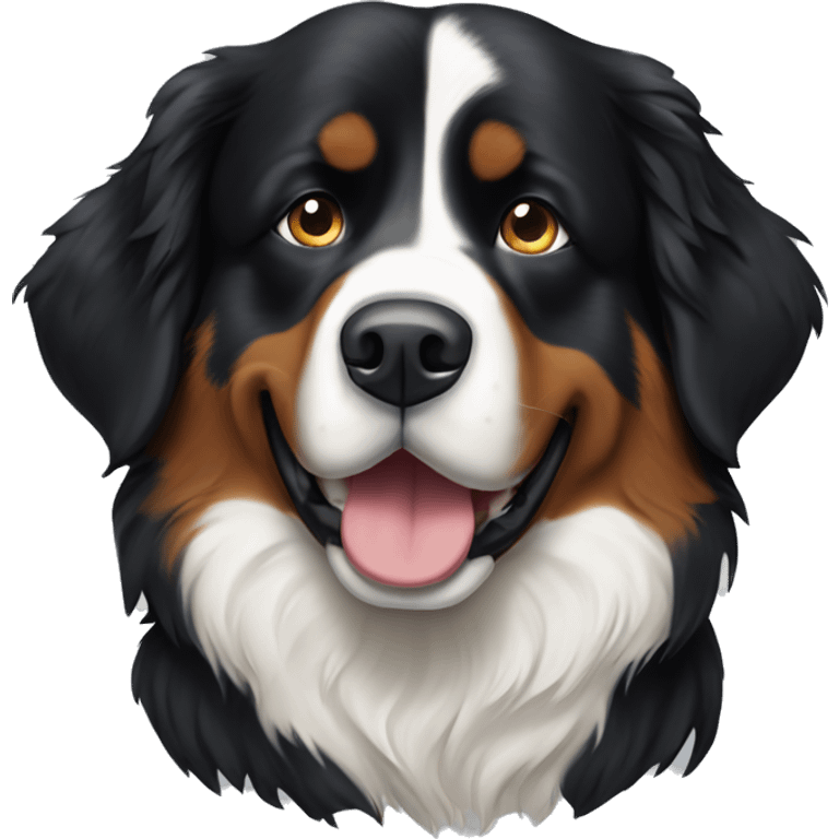 Bernese mountain dog  emoji