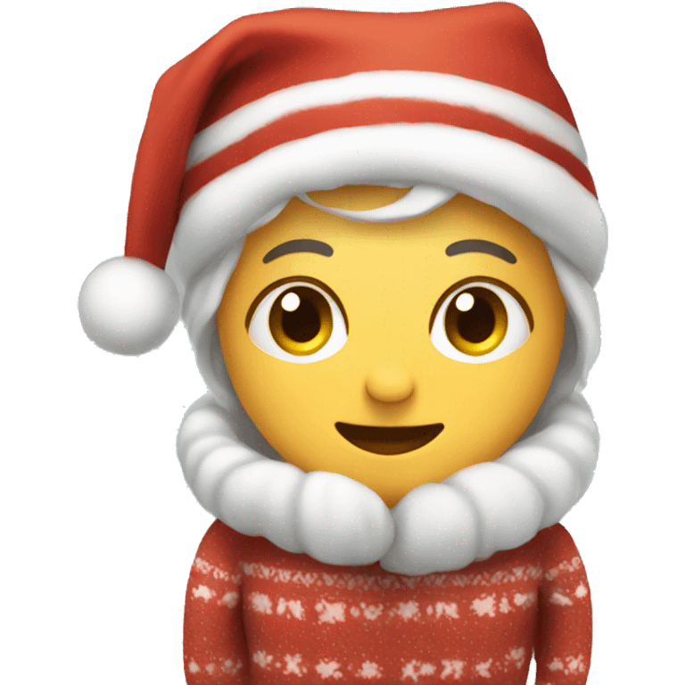 Christmas cozy emoji