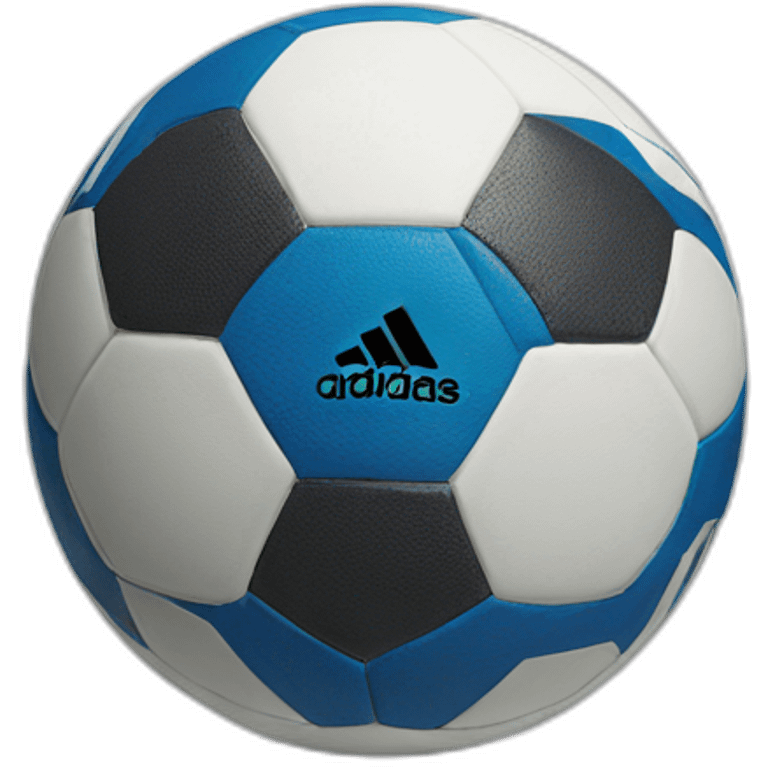 Adidas football emoji