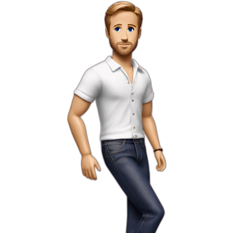 Ryan gosling Barbie emoji