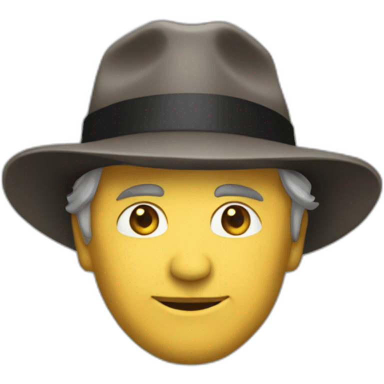 Bruce Johnston with a hat emoji