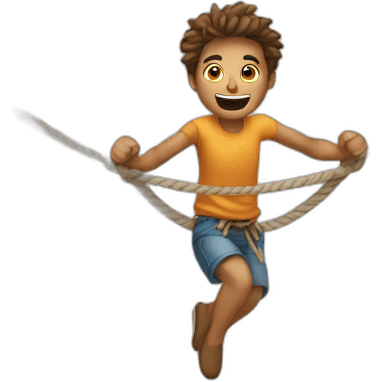 Rope Jumping man emoji