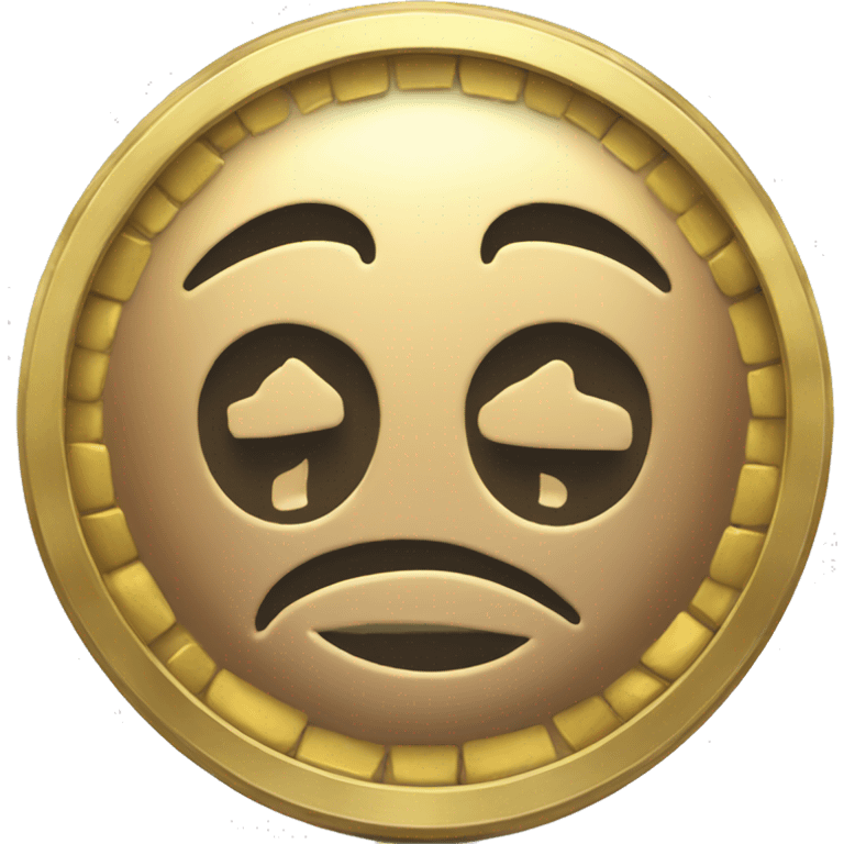 Coin clock emoji