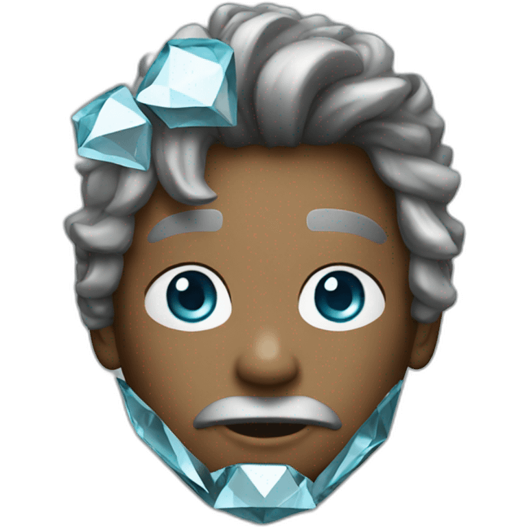 Diamond man emoji