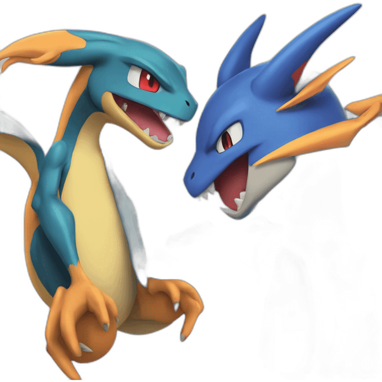 Greninja vs charizard emoji