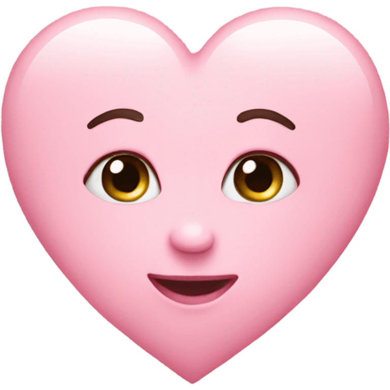 baby Pink heart emoji