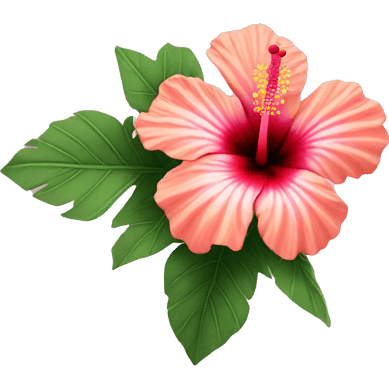 hibiscus flower emoji