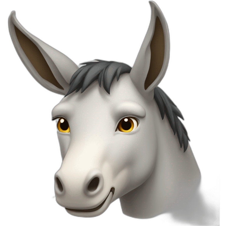 Tête de mule emoji