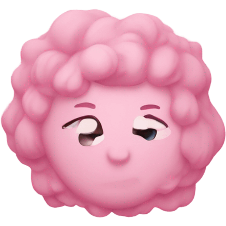 Cute pink emoji