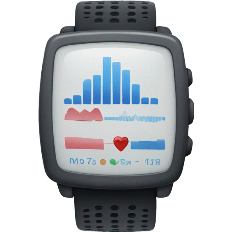 heart rate monitor emoji