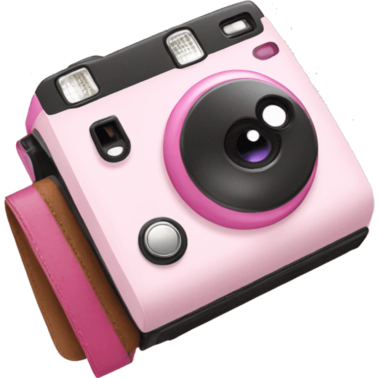 Pink instax  emoji