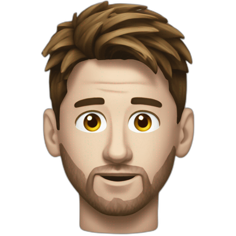 Messi et son 8emem ballon dor emoji