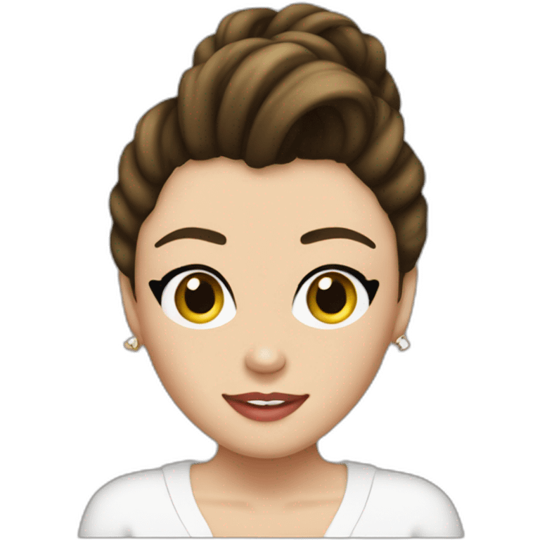 Brunette miley cyrus emoji