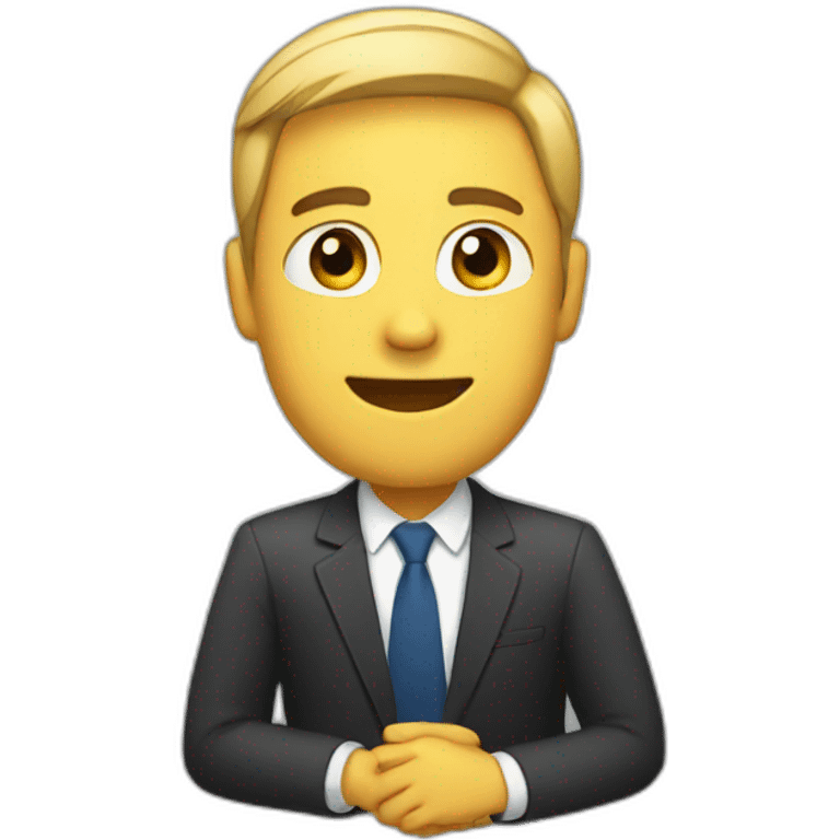 Interviewer emoji