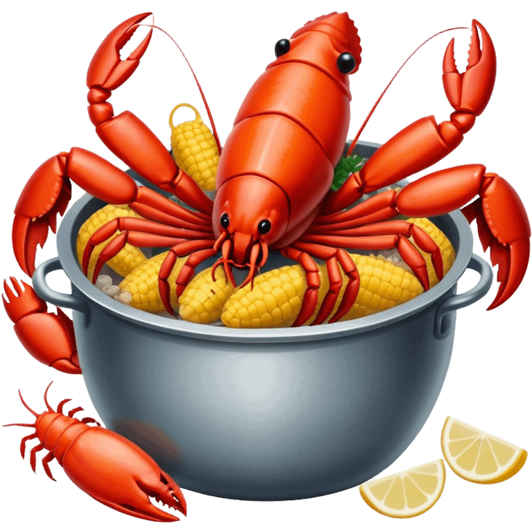 Seafood boil crawfish emoji