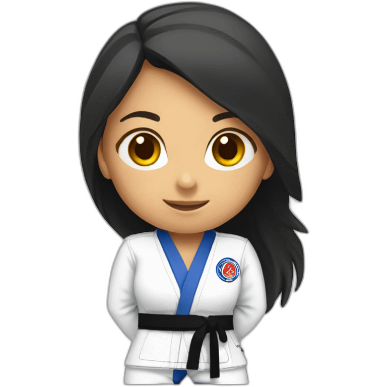 jiu jitsu girl emoji