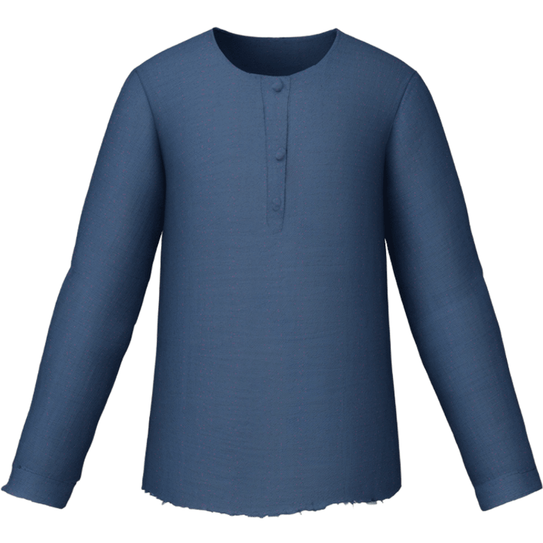 medieval shirt blue emoji