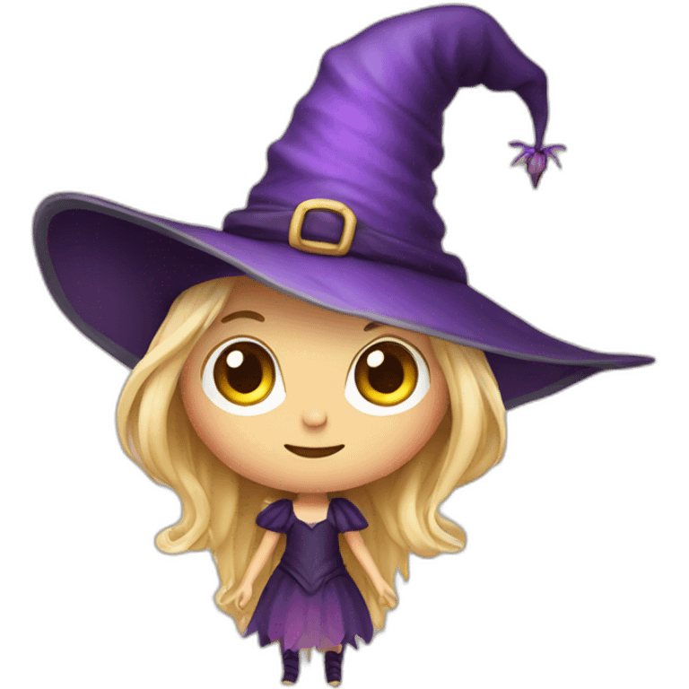 fairy with witch hat emoji