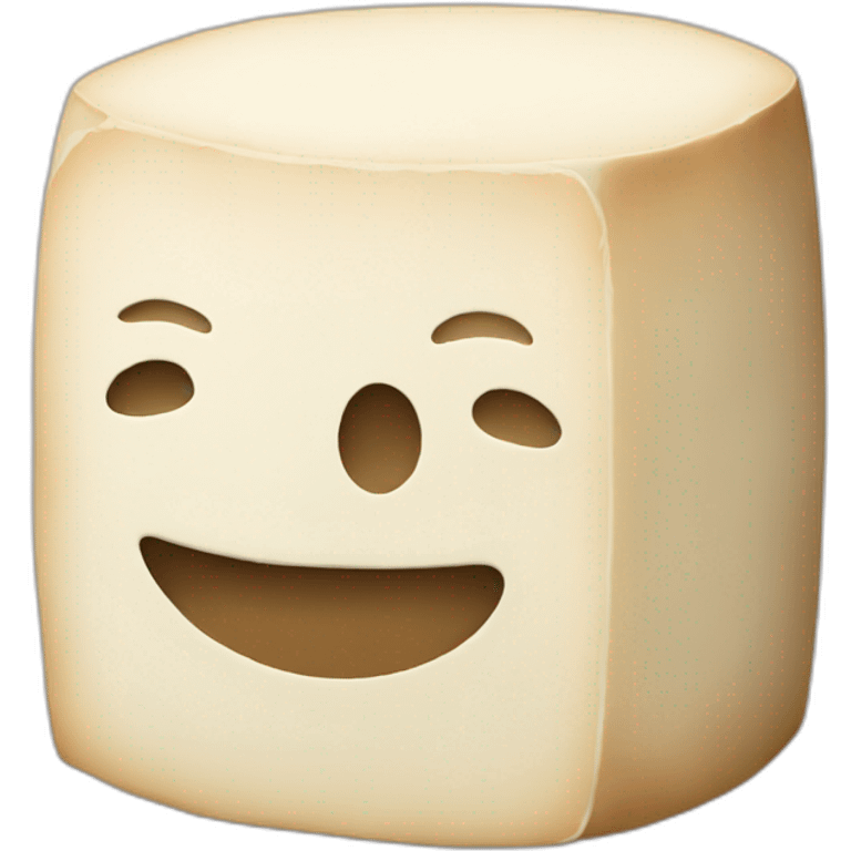 round tofu emoji