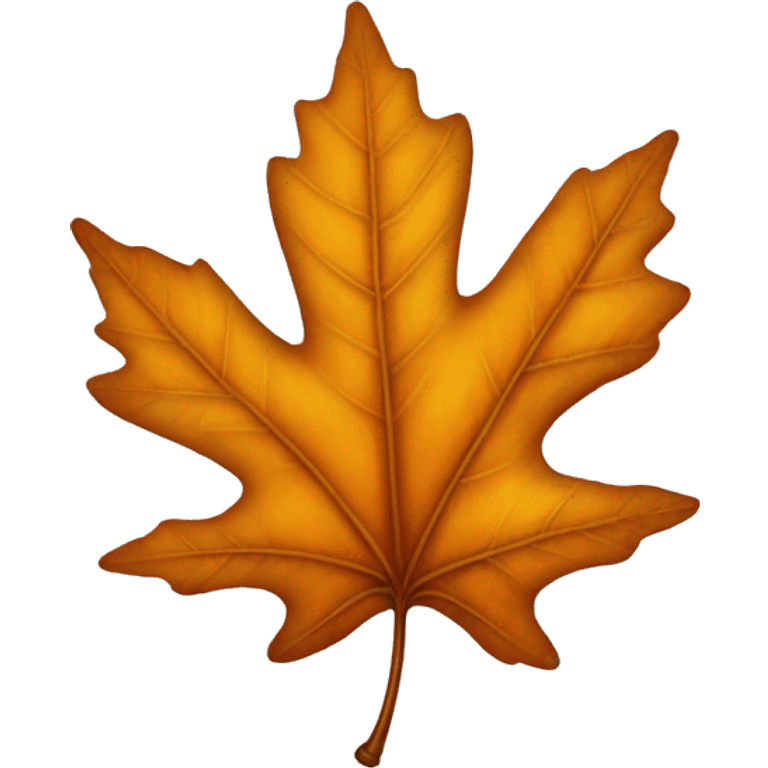 Fall leaf  emoji