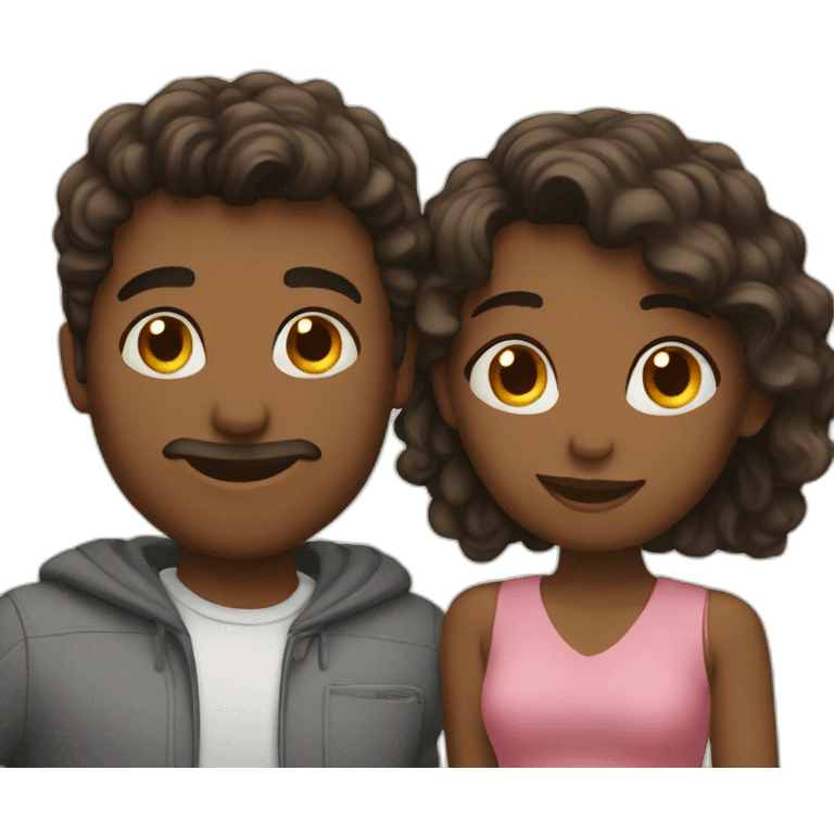 Couple amour emoji