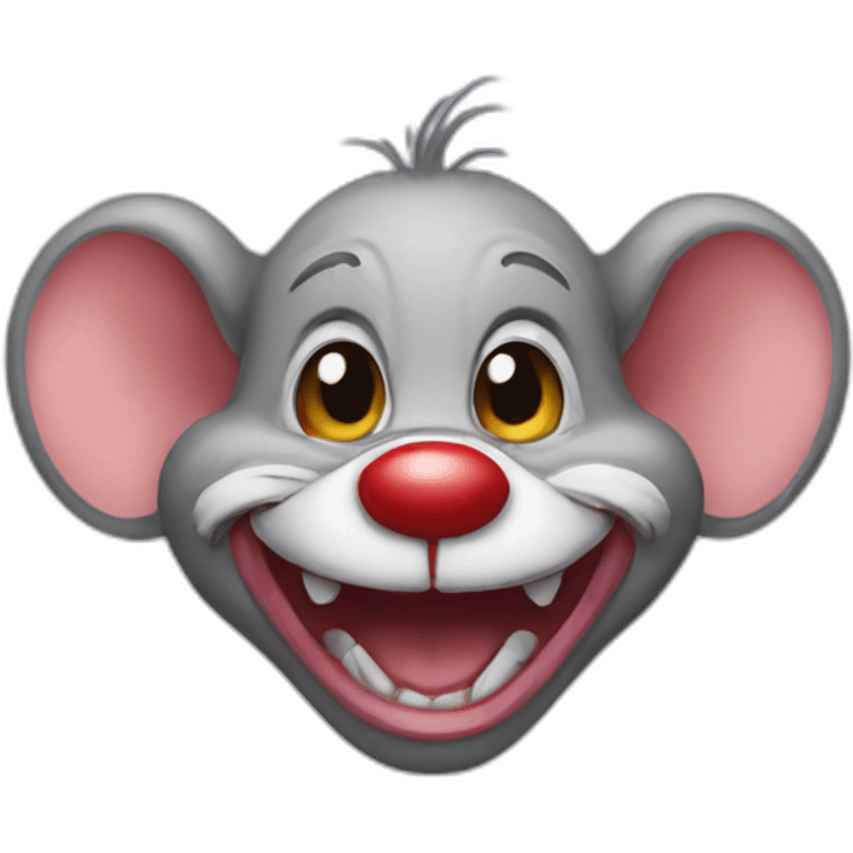 rat clown emoji