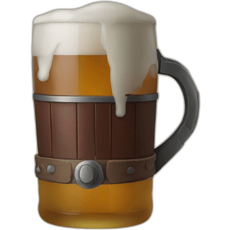 Mandalorian beer emoji