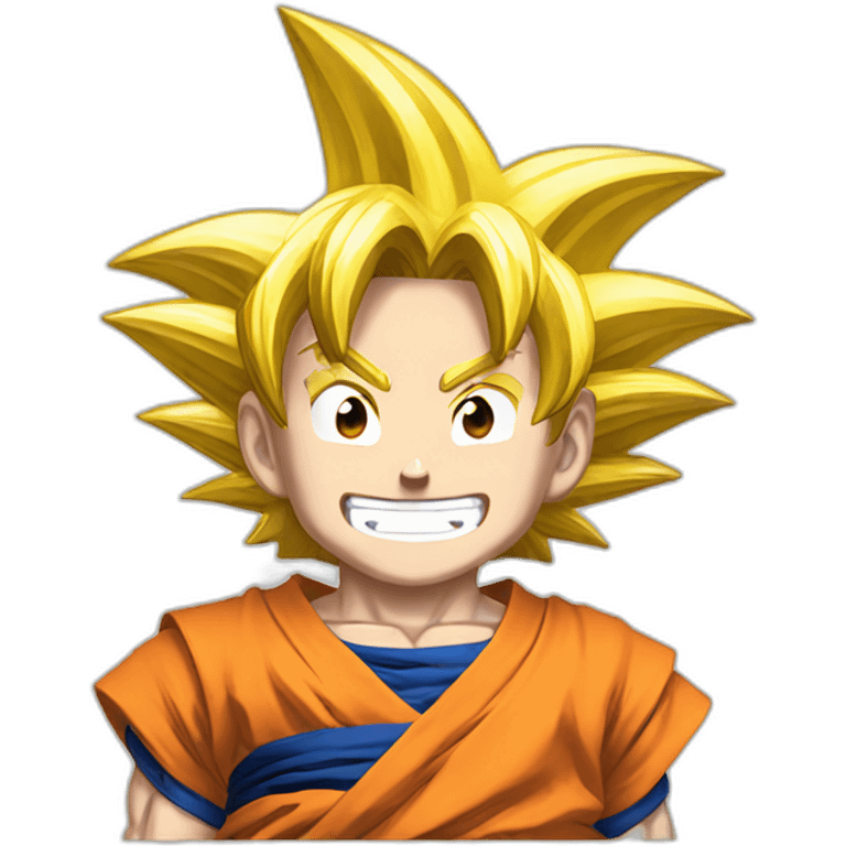 goku smile emoji