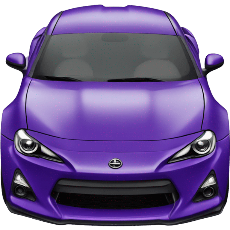 purple gt86 with a spoiler  emoji