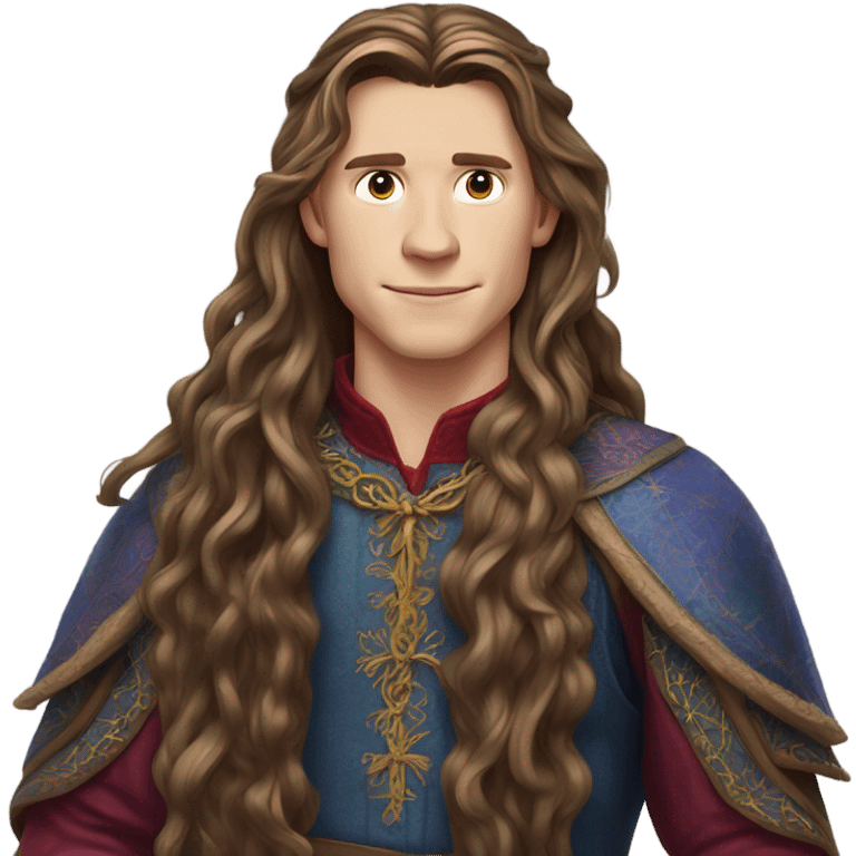 Tom Holland as Rapunzel  emoji