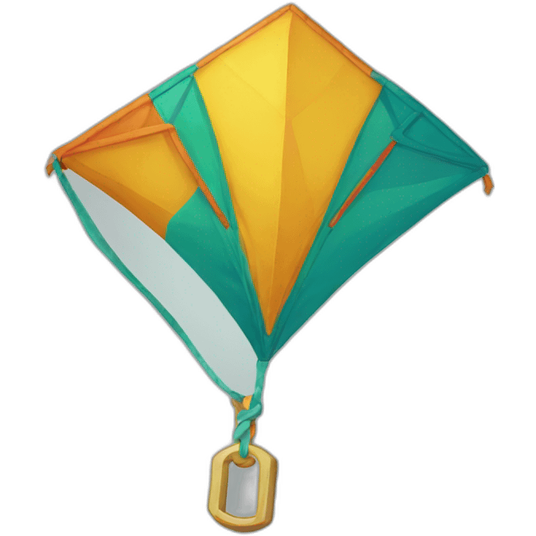 kite with a key emoji