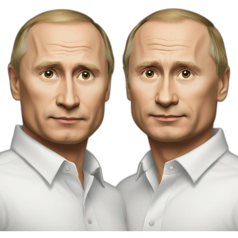 putin's double emoji