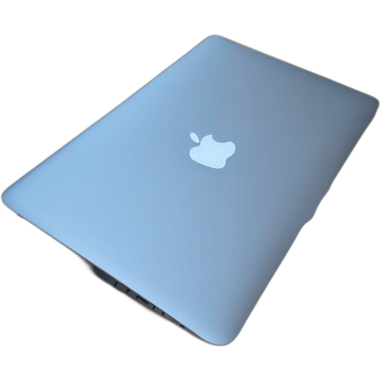 MacBook Air blue color emoji