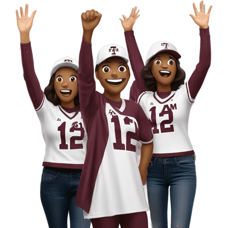 Texas a&m 12th man  emoji