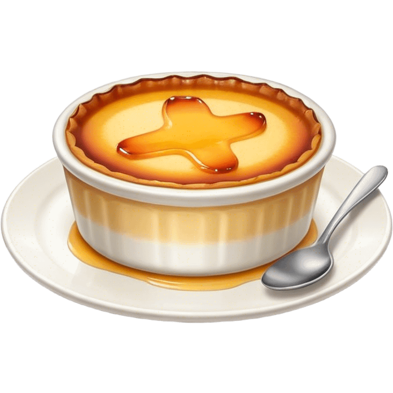 Creme brulee  emoji