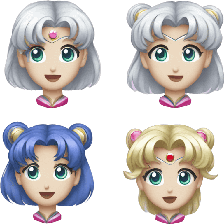 lunar prism, sailor moon, moon emoji