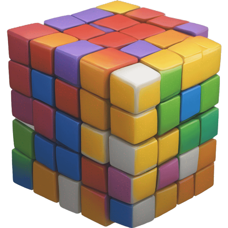 Rubik cube emoji