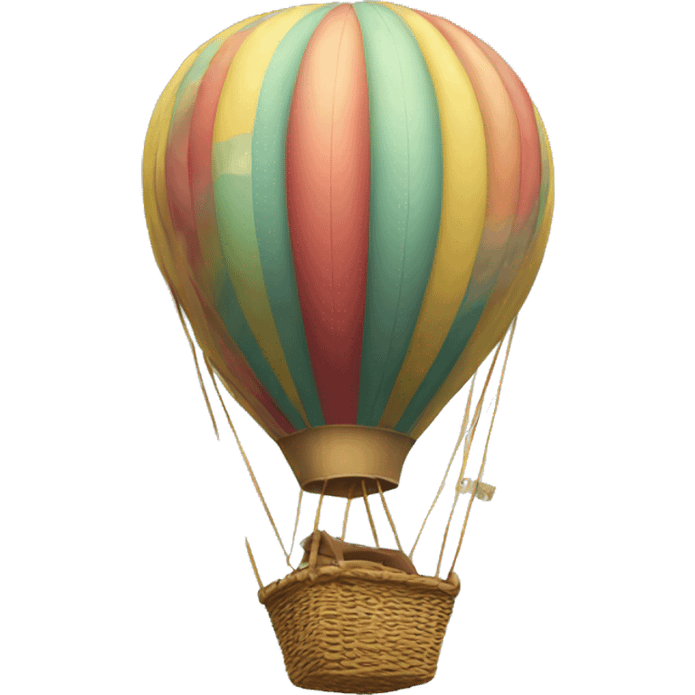 hot air balloon emoji