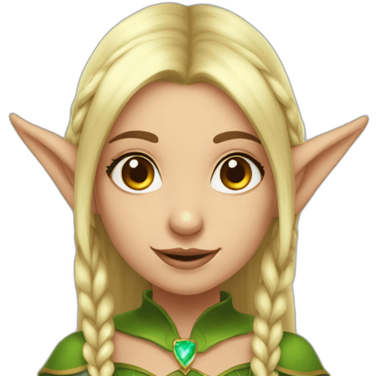 elf girl arven emoji