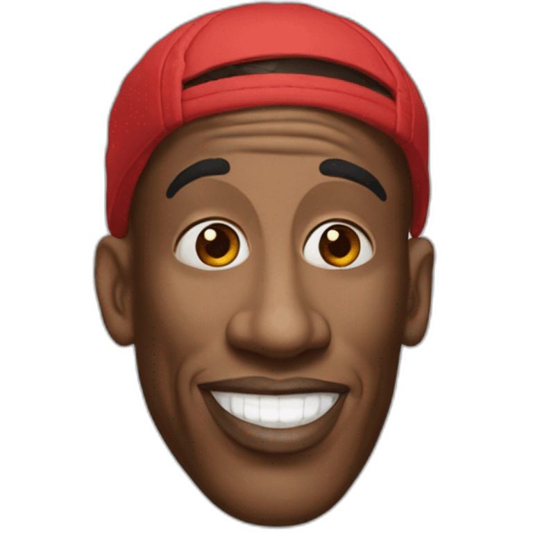 Dennis rodman head emoji