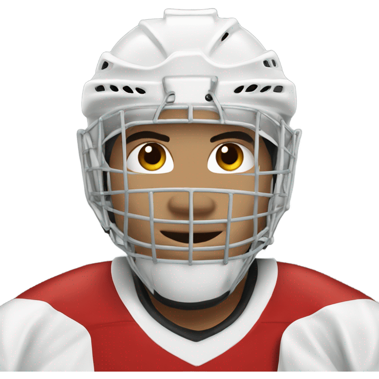 Hockey goalie emoji