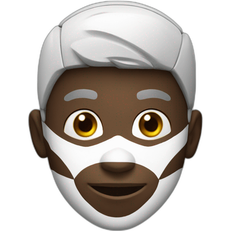 Vinicius portrait realistic 3d football player emoji