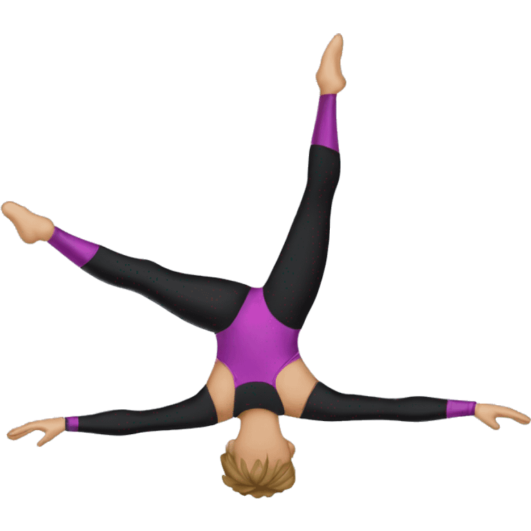 Aerial silks emoji