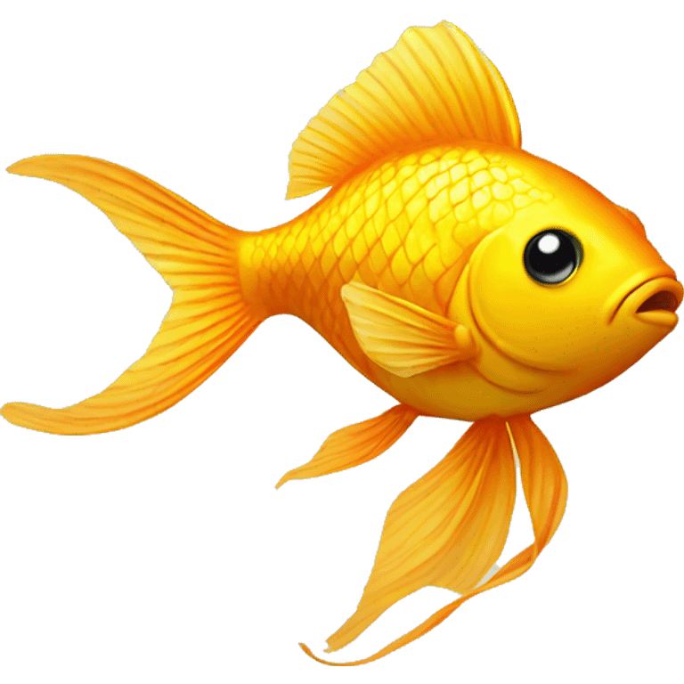 golden fish emoji